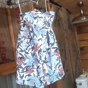 Tie around neck romper